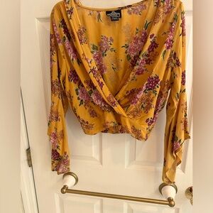 Boho style top- L